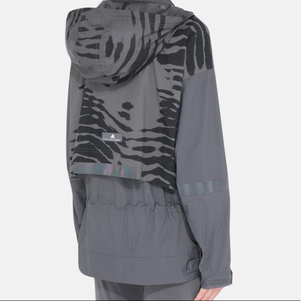 Stella McCartney reflected rain jacked